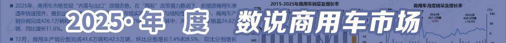 2025年数说商用车市场